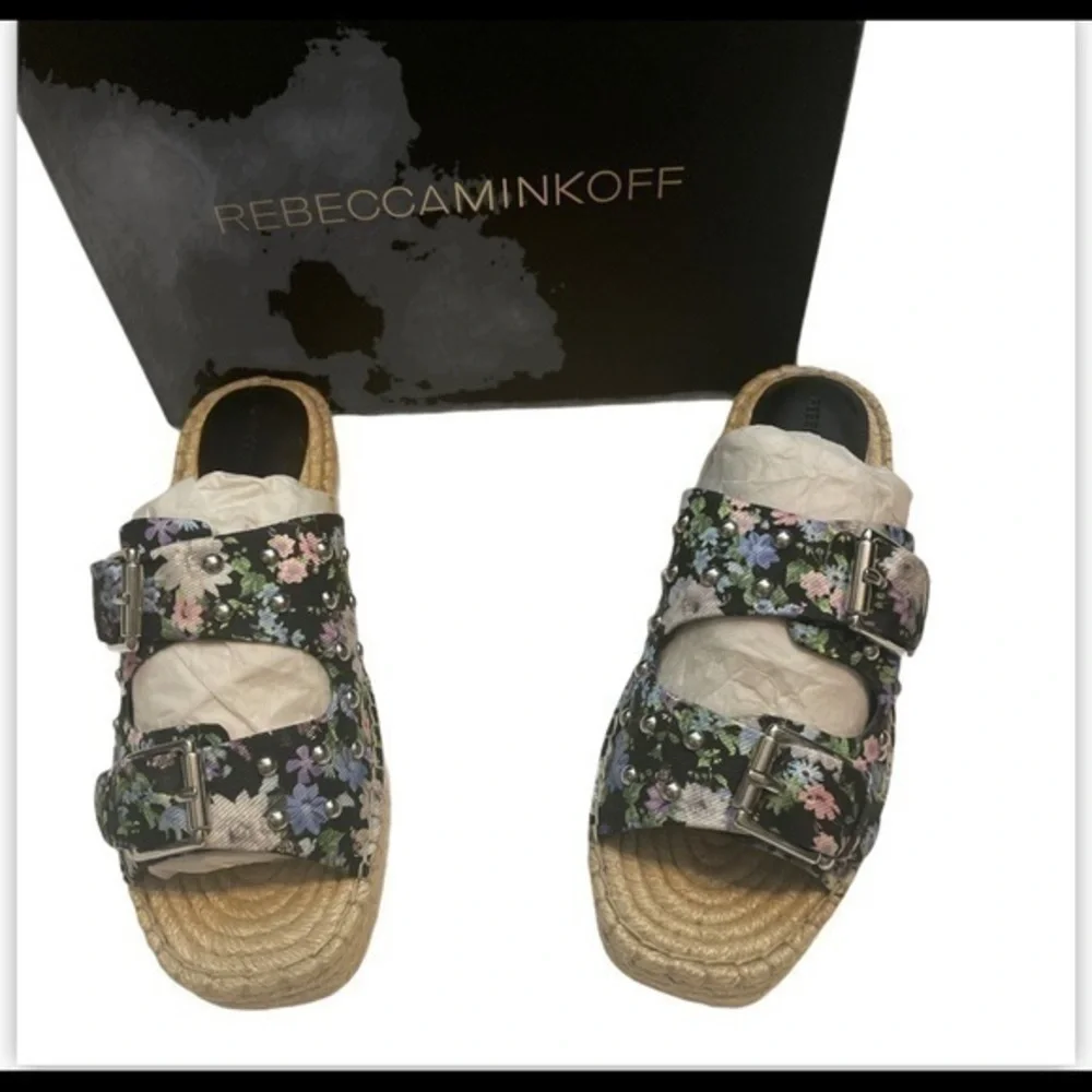 Rebecca Minkoff Jodi Floral Slides